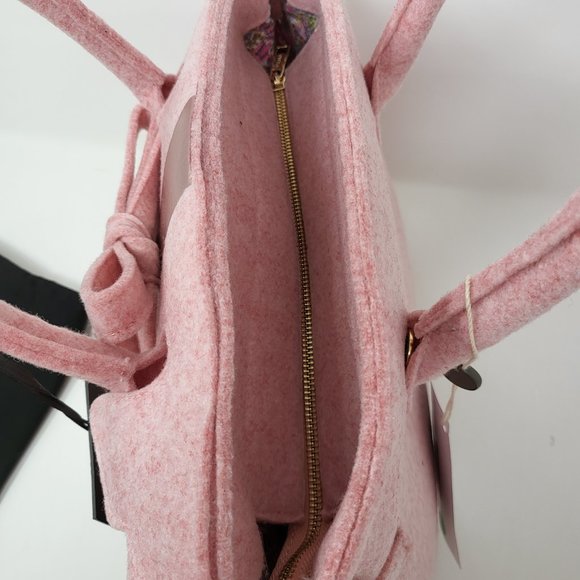 Mia Wool Satchel Shoulder Bag - Picture 7 of 11